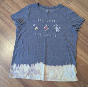 Torrid Tee "Keep Going Keep Growing" Size 1(16)